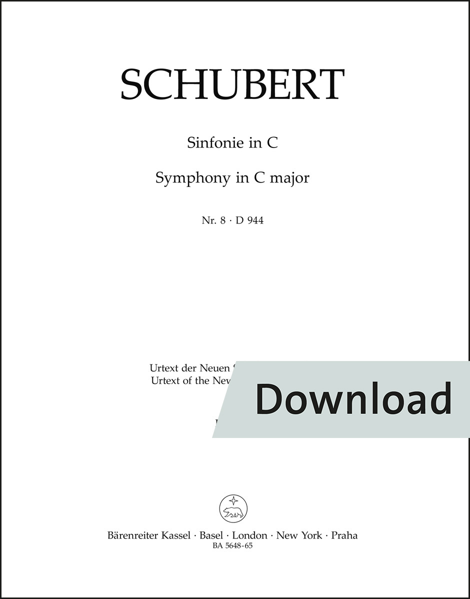 Symphony no. 8 in C major D 944 "The Great"
